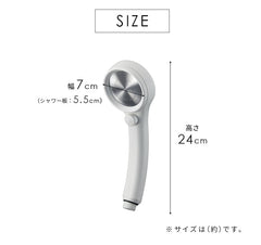 RAINY STOP 極細 0.3mm超省水 不鏽鋼花灑頭